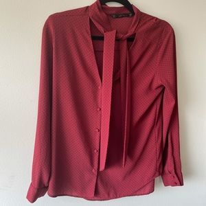 Zara button down shirt